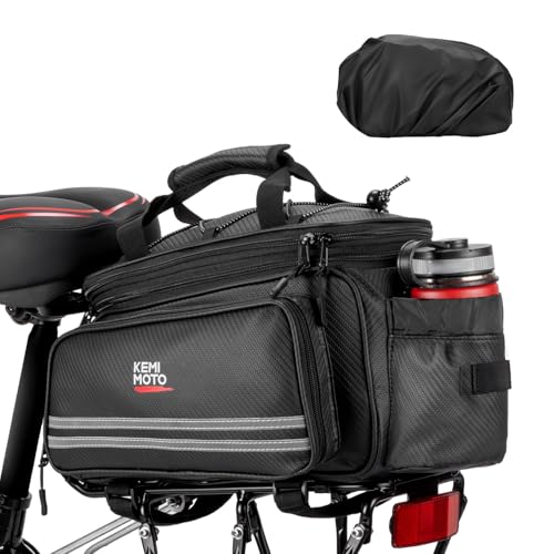 KEMIMOTO 20L Bike Bag Rear Rack
