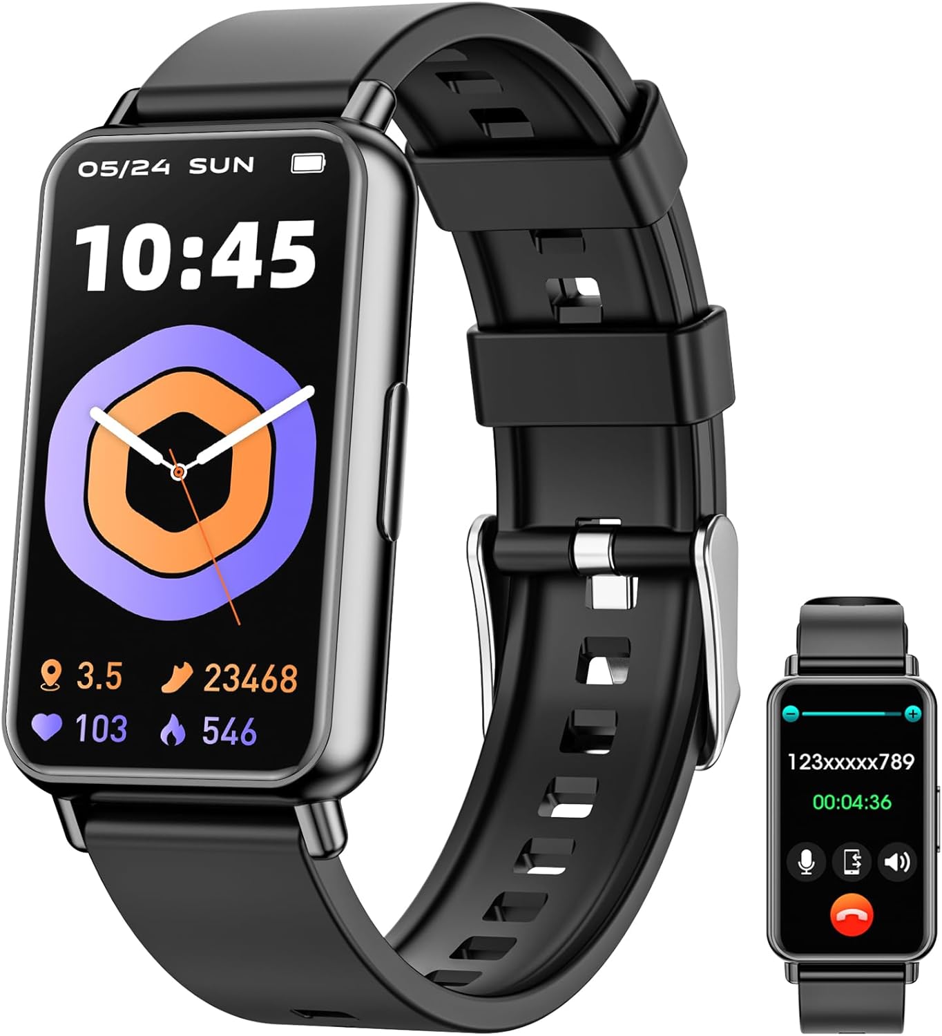Mingdaln 2024 Upgraded Fitness Tracker