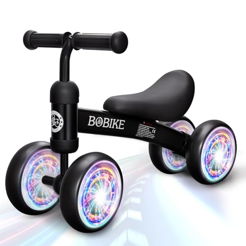 Baby Balance Bike Toys for 12-36 Months Kids Toy Boy and Girls Gifts Toddler Best First Birthday Gift Children Walker No Pedal Infant 4 Wheels Bicycle