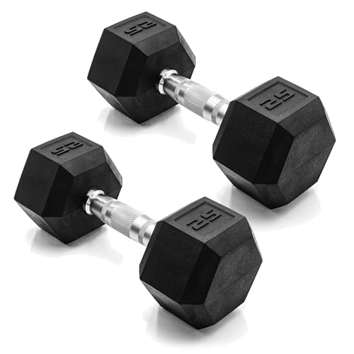 CAP Barbell Coated Dumbbell Weight | Multiple Options Pairs & Sets