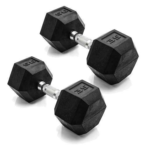 CAP Barbell Coated Dumbbell Weight | Multiple Options Pairs & Sets