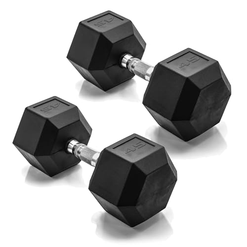CAP Barbell Coated Dumbbell Pair (45 lb)