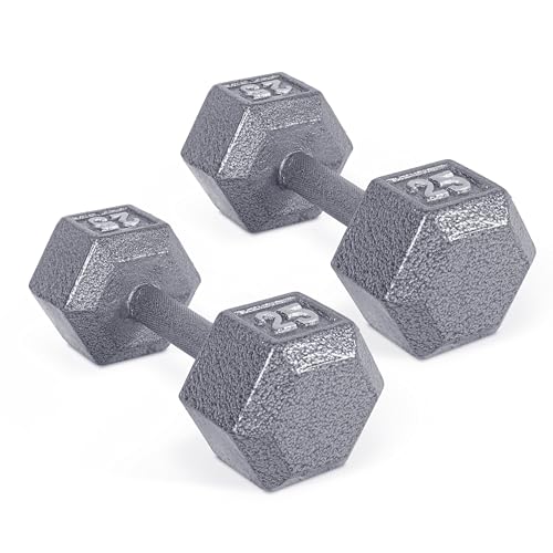 CAP Barbell Cast Iron Hex Dumbbell | Multiple Options