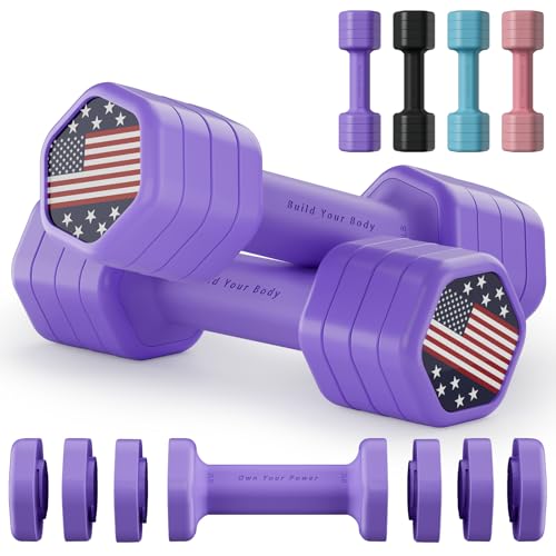 Zempox Adjustable Dumbbell Set (2–5 lb)