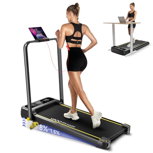 YPOO Foldable Treadmill w/ Incline
