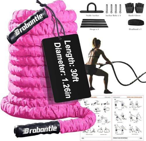 Brobantle Battle Rope (Value, 30/40FT)