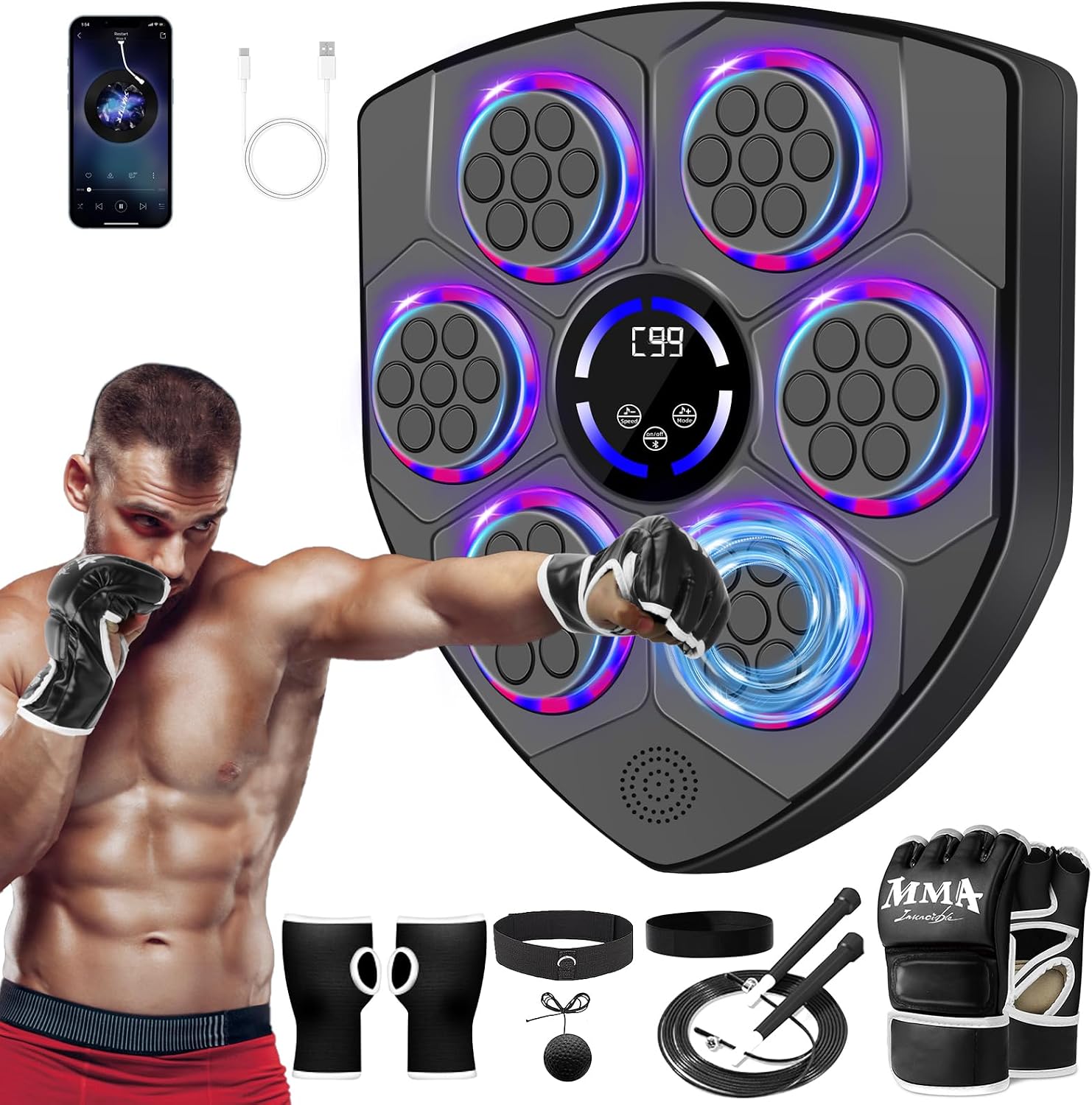 JUOIFIP Music Boxing Machine (Value Set)
