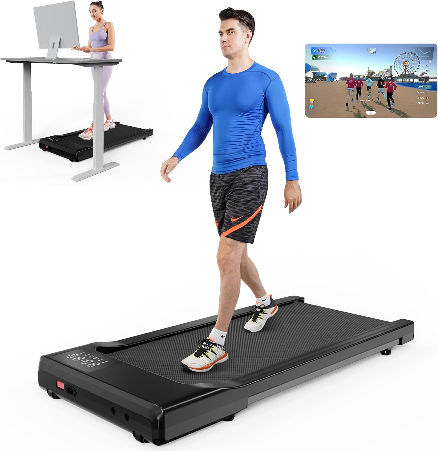 DeerRun Upgrade Walking Pad (Best Value)