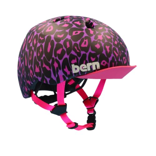 Bern Nino Bike Helmet for Kids, Ages 3-12, Flip Visor, Adjustable fit, Lightweight, CPSC Safety Certified