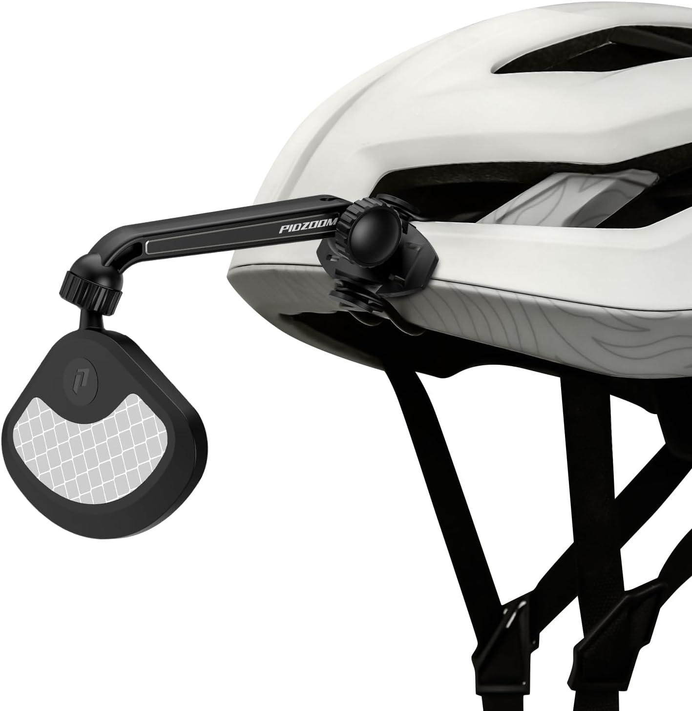 Bike Helmet Mirror for Cycling- 360 Adjustable and Rotatable Safe Rearview Mirror for Bicycle Riding Accessories and Other Outdoor Activities, Easy to Install