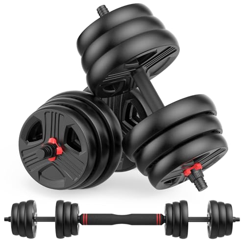 UKEEP Adjustable Dumbbells (2-in-1)
