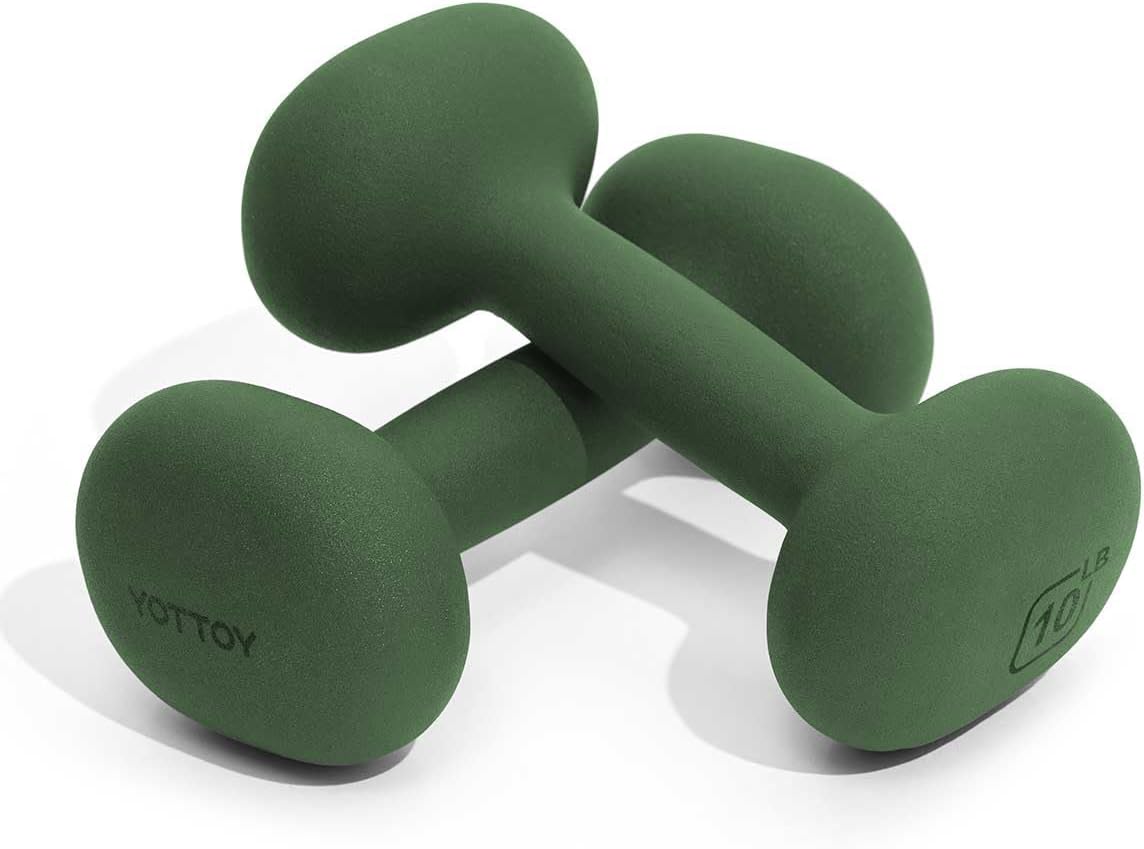 YOTTOY Neoprene Dumbbell Set