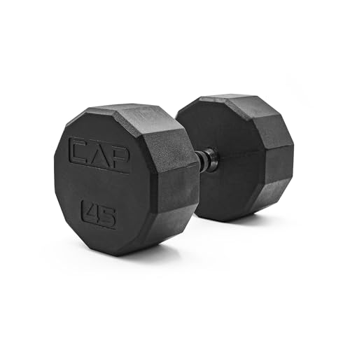 CAP Barbell Coated Hex Dumbbell Weight | Multiple Options