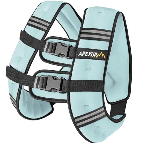 APEXUP Weighted Vest Men Women, Weight Vest for Women Workout Equipment for Strength Training Running