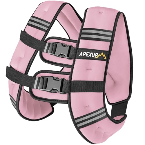 APEXUP Weighted Vest Men Women, Weight Vest for Women Workout Equipment for Strength Training Running