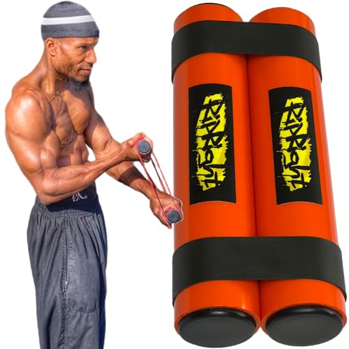 RipStick, Workout Equipment for Joint Rehab, Shoulder and Resistance Training, Muscle Building and Core Workout Equipment with 6 Adjustable Resistance Bands