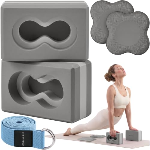 Deep-Zen Yoga Blocks Wrist Support Set