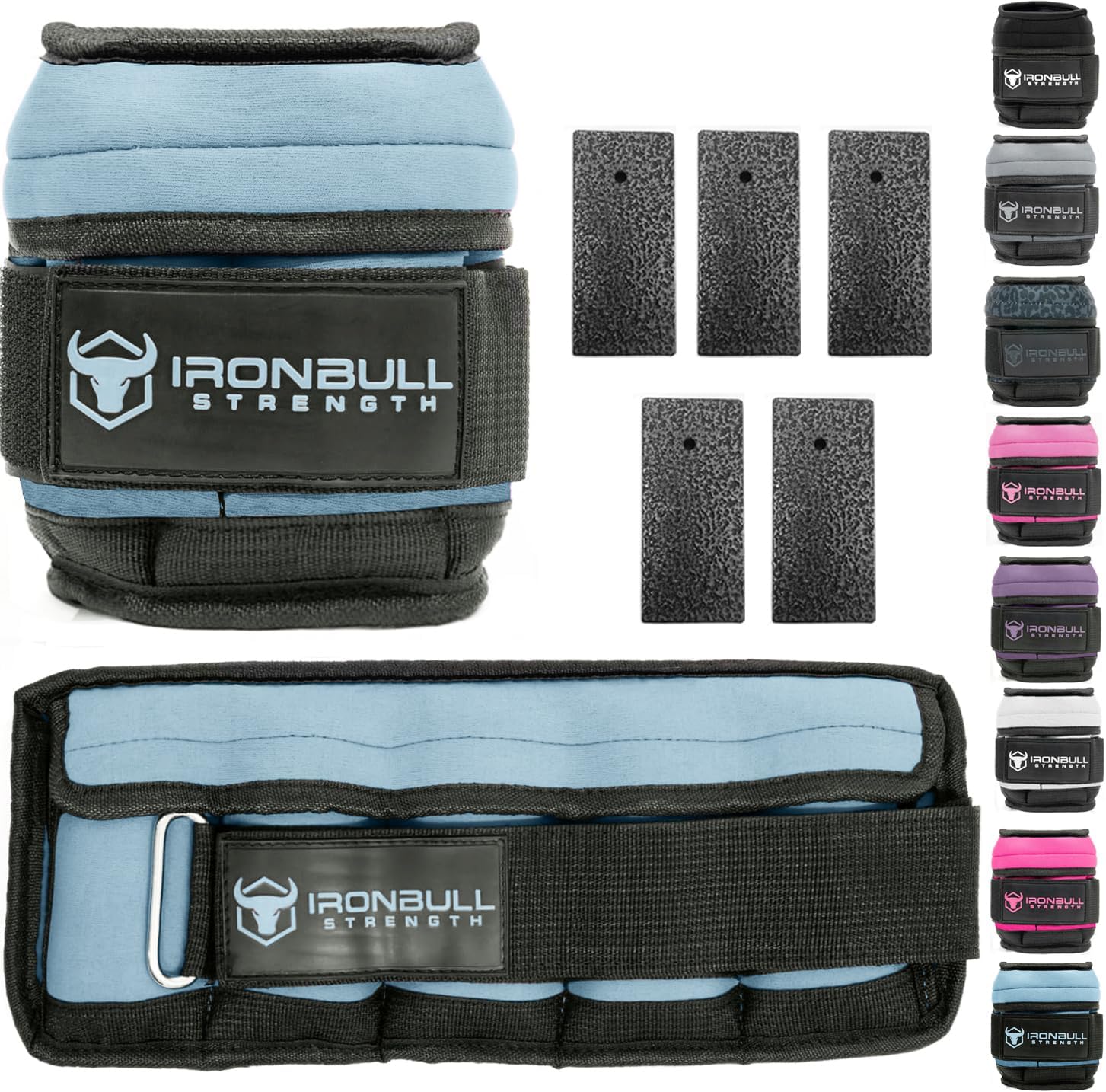 Iron Bull Adjustable Ankle Weights
