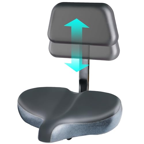 YLG Oversized Bike Seat with Backrest