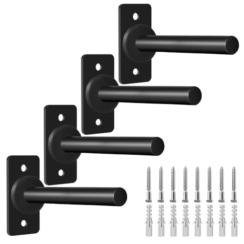 Weight Plate Holder, Wall Mounted Weight Storage Rack for Olympic Weight Plate,Home Gym Organizer(Upgrade Length and Thick Steel)