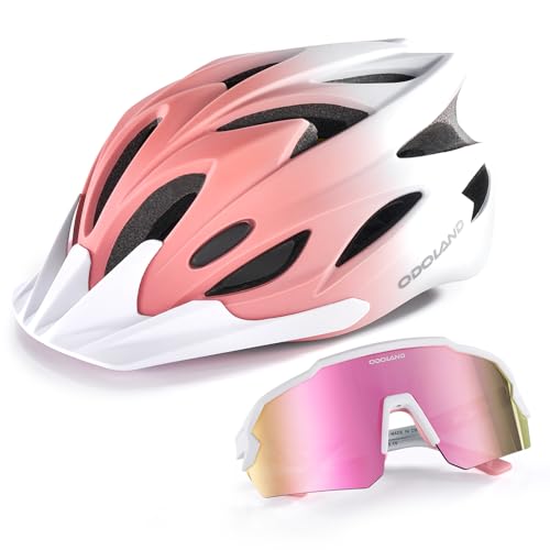 Odoland Helmet + Sunglasses Set