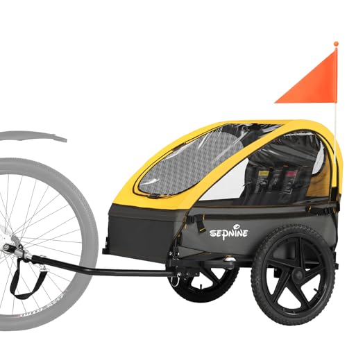 Sepnine Kids Bike Trailer (Top Rated)
