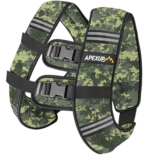 APEXUP Weighted Vest Men Women, Weight Vest for Women Workout Equipment for Strength Training Running