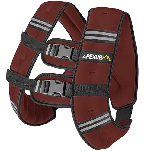 APEXUP Weighted Vest Men Women, Weight Vest for Women Workout Equipment for Strength Training Running
