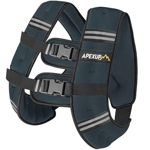 APEXUP Weighted Vest Men Women, Weight Vest for Women Workout Equipment for Strength Training Running