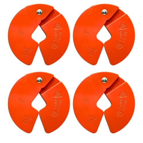 Micro Gainz Dumbbell Fractional 1.25lb Weight Plate, Ideal for Micro Loading, (Choose Color) 4 Piece Fractional Weight Plates, Designed for Dumbbell Training, Made In USA