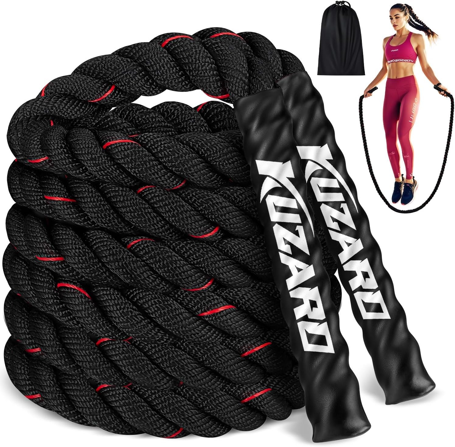 KUZARO Weighted Jump Rope
