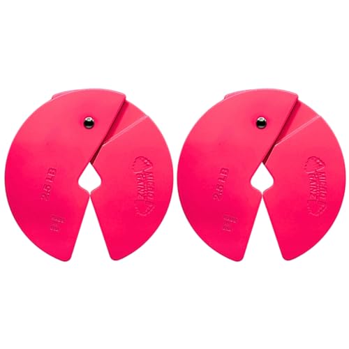 Micro Gainz Dumbbell Fractional 2.5 lb Weight Plate, Ideal for Micro Loading, (Choose Color) 2 Piece Fractional Weight Plates, Designed for Dumbbell Training, Made In USA