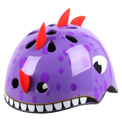 Toddler Kids Bike Helmet, Adjustable and Multi-Sport, 3 Sizes for Ages 1-2-3-5-8-14 Years Child Infant Boys Girls