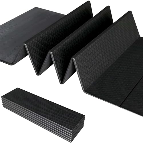 Foldable Yoga Exercise Mat  Lightweight, Anti-Slip, and Easy to Store for Yoga, Pilates, Home Workouts, and Floor Exercises