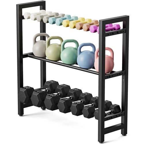 Pickpiff 3-Tier Dumbbell Rack