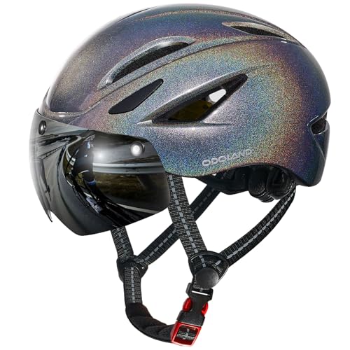 Odoland Magnetic Visor Helmet