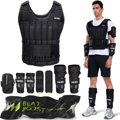 BeatBoost Weighted Vest Kit (60lb)