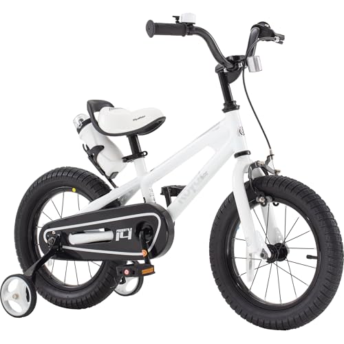 RoyalBaby Kids Bike EZ Freestyle Training Free Balance to Pedal Easy Learning Bicycle, 12-18 Inch for Toddlers to Big Kids
