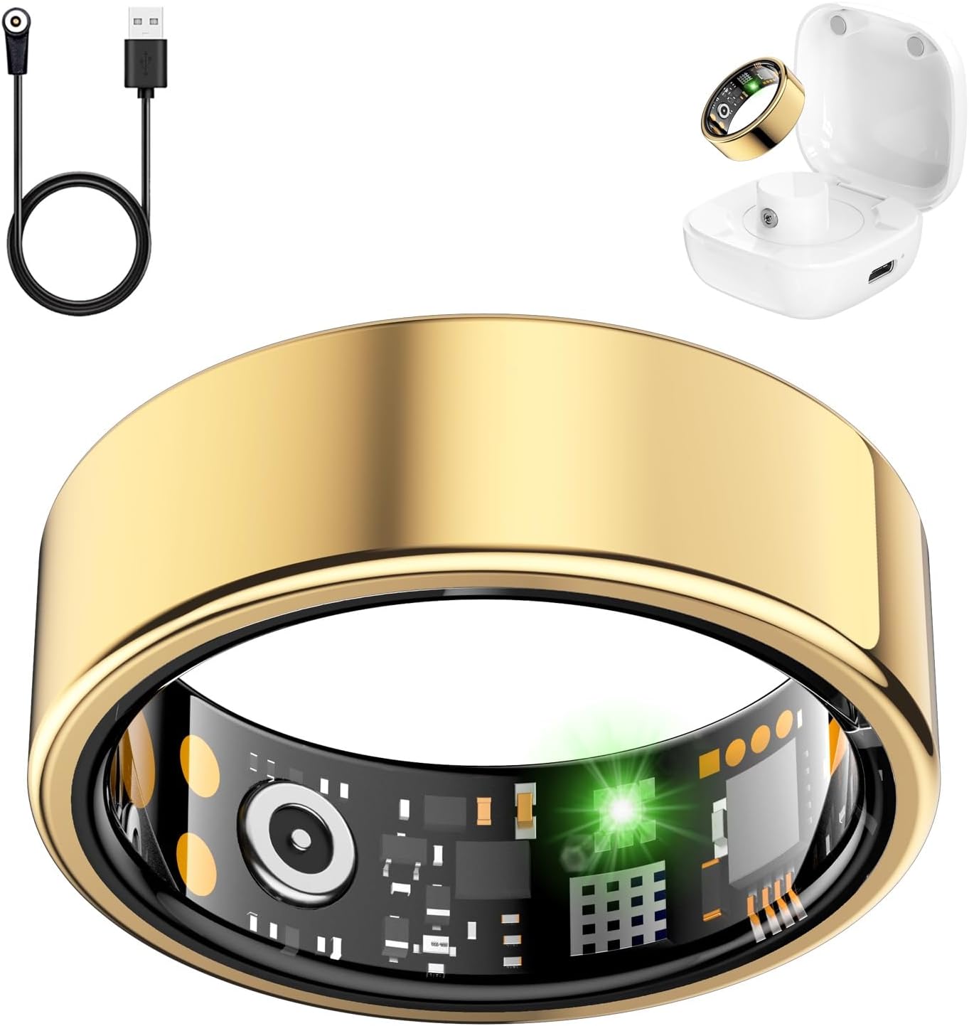 REWSX Smart Health Ring (Gold)