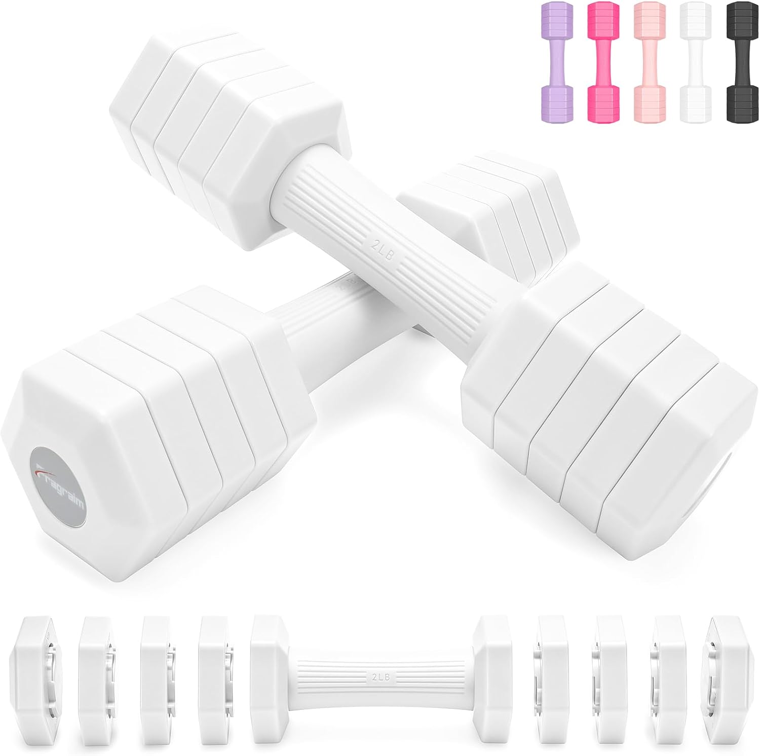 Fragraim 12 lb Adjustable Pair