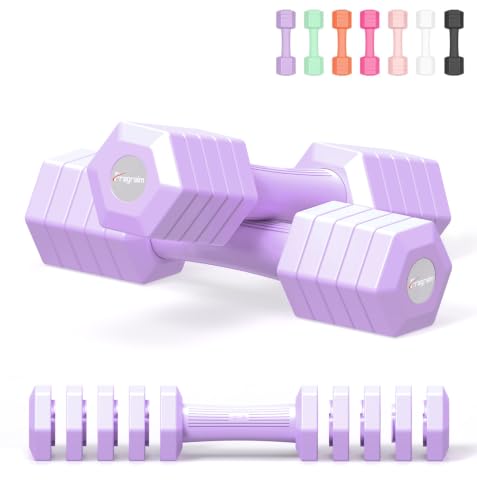 Fragraim 12 lb 4-in-1 Adjustable Dumbbells