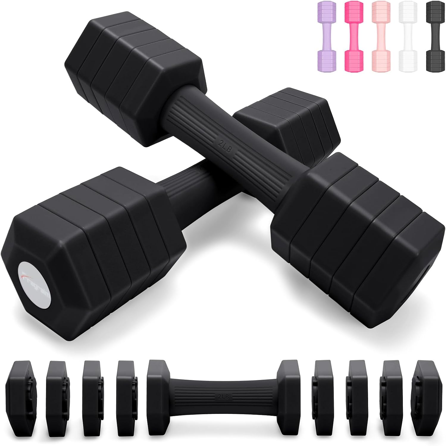 Fragraim Adjustable Dumbbells (12 lb)