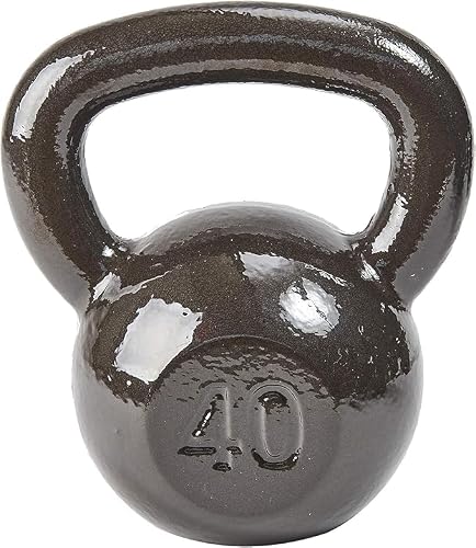 Kettlebell Cast Iron Solid Smooth Weights for Strength Training, Home Workout Gym, Training Kettlebells Sets for Women & Men
