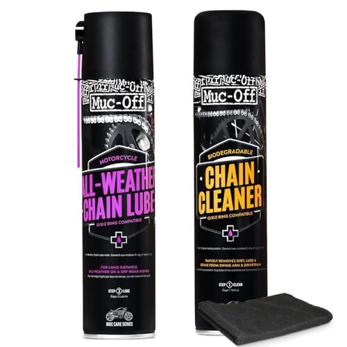Muc-Off Motorcycle Chain Cleaner + Lube