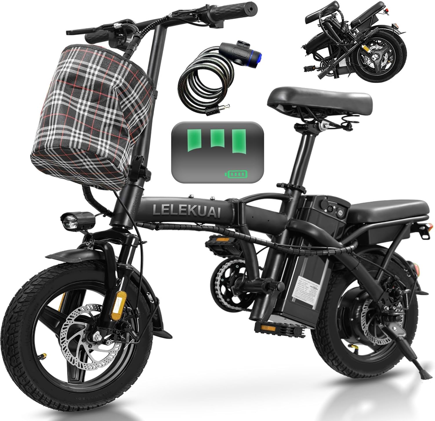 LELEKUAI Foldable E‑Bike
