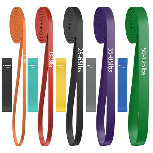 WSAKOUE 5-Level Pull Up Bands