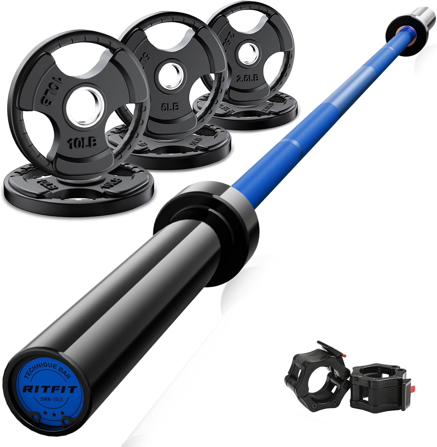 RitFit 6ft Barbell Set