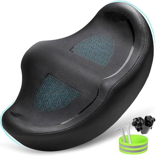 CDYWD Noseless Oversized Bike Seat