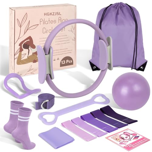 HGKZJSL Pink Pilates Starter Set