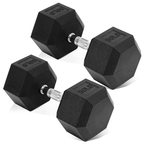 Fitvids Rubber Encased 50 lb Pair